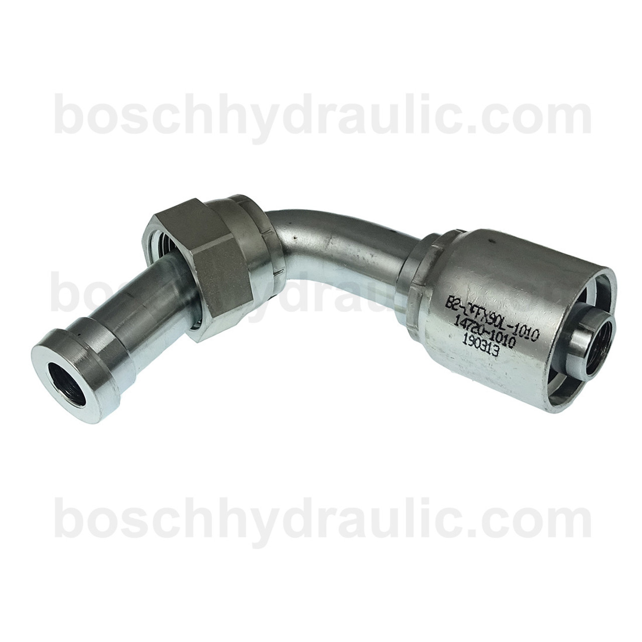 B2 SERIES: Hose -10 X ORFS F -10; 90° Long Elbow