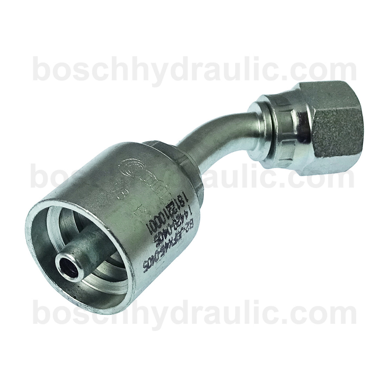 B2 SERIES: Hose -04 X JIC F -05; 45° Elbow