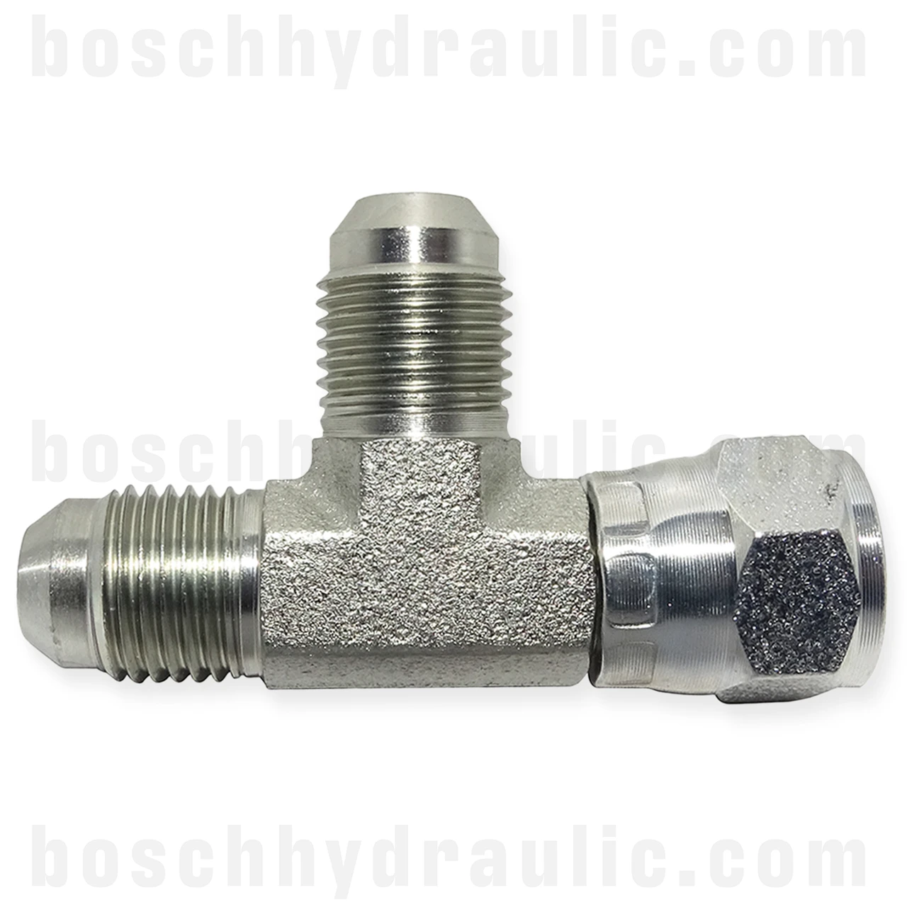 -06 JIC FEMALE SWIVEL X -06 JIC MALE RUN TEE