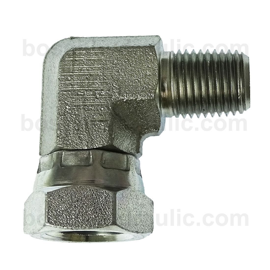 NPT M -04 X NPSM F -06; 90° Elbow