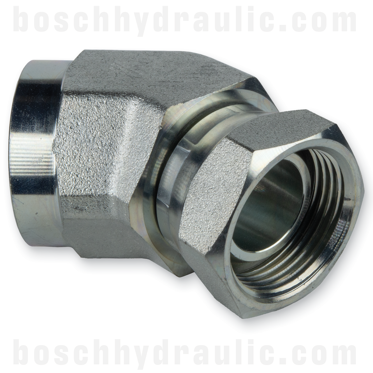 -06 NPT FEMALE X -06 NPSM FEMALE 45°