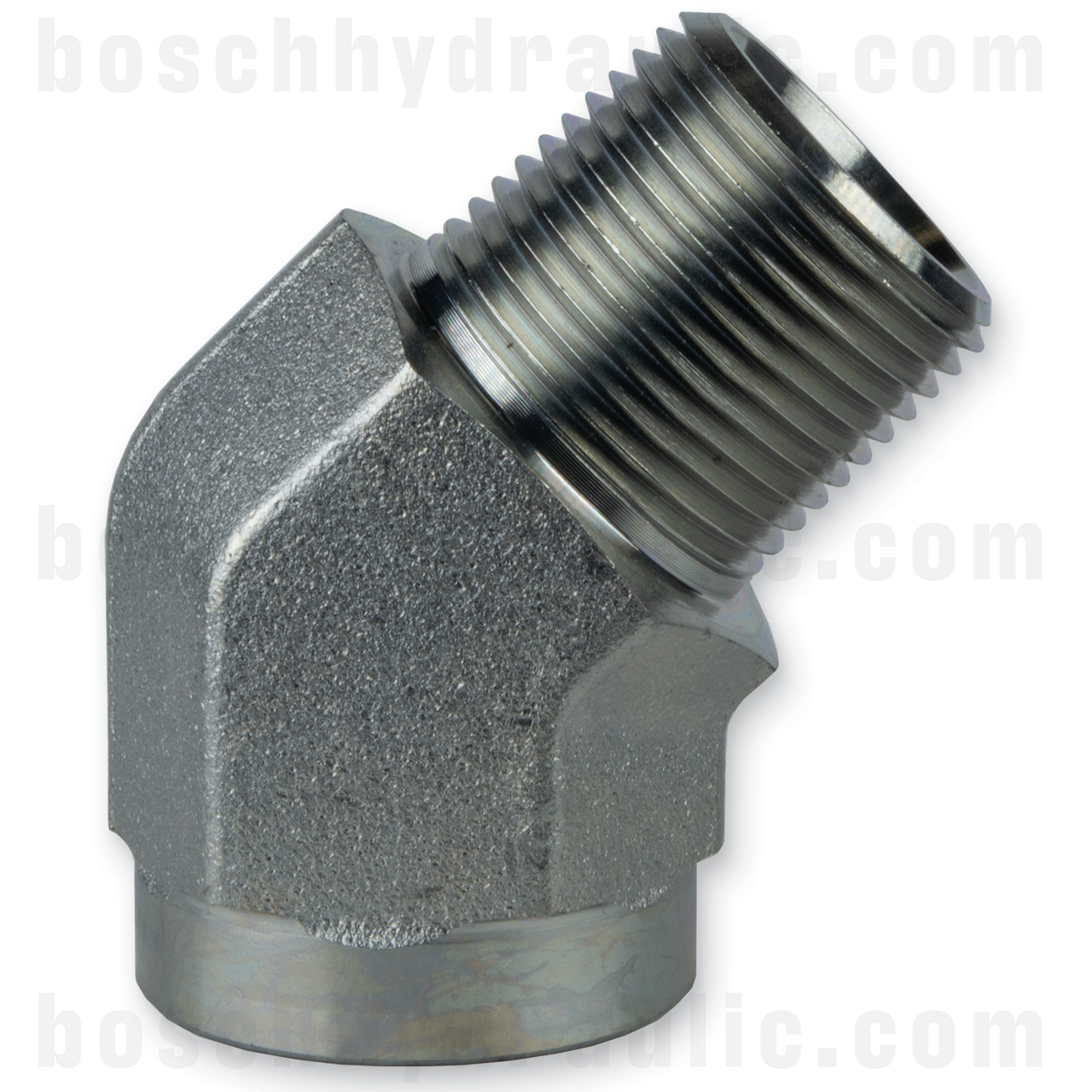 -04 NPT MALE X -04 NPT FEMALE 45°
