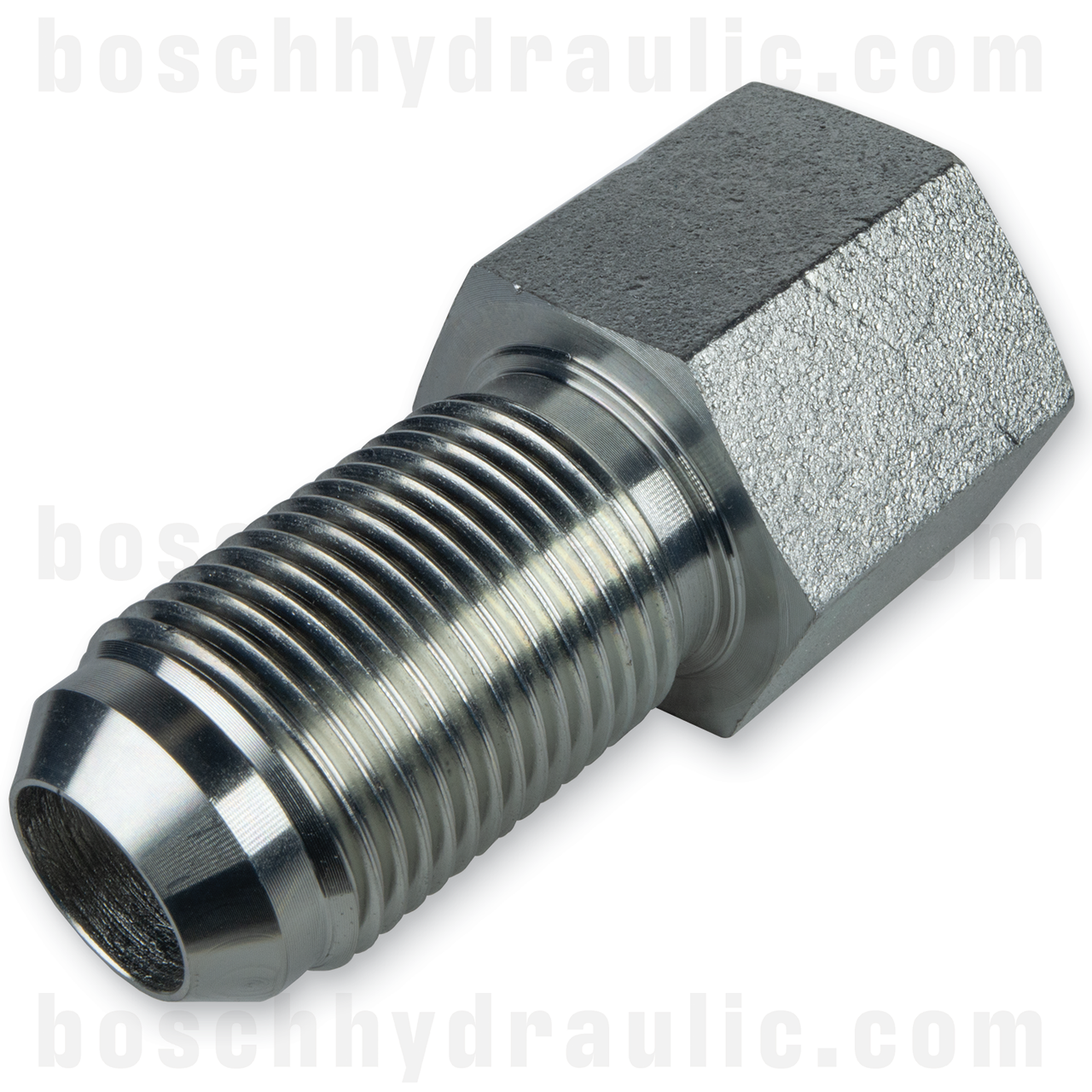 -06 NPT FEMALE X -08 JIC BULKHEAD MALE
