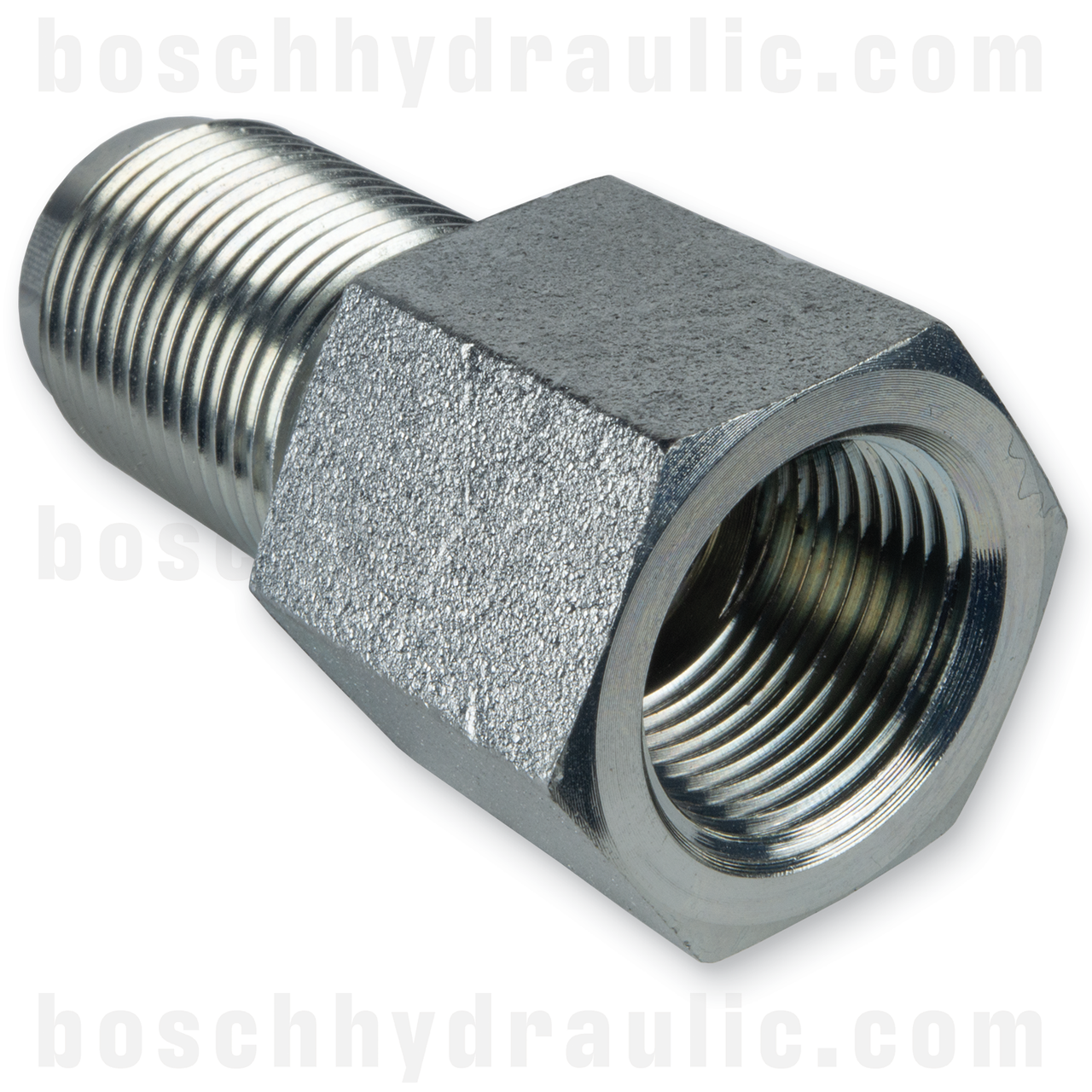 -08 NPT FEMALE X -08 JIC BULKHEAD MALE