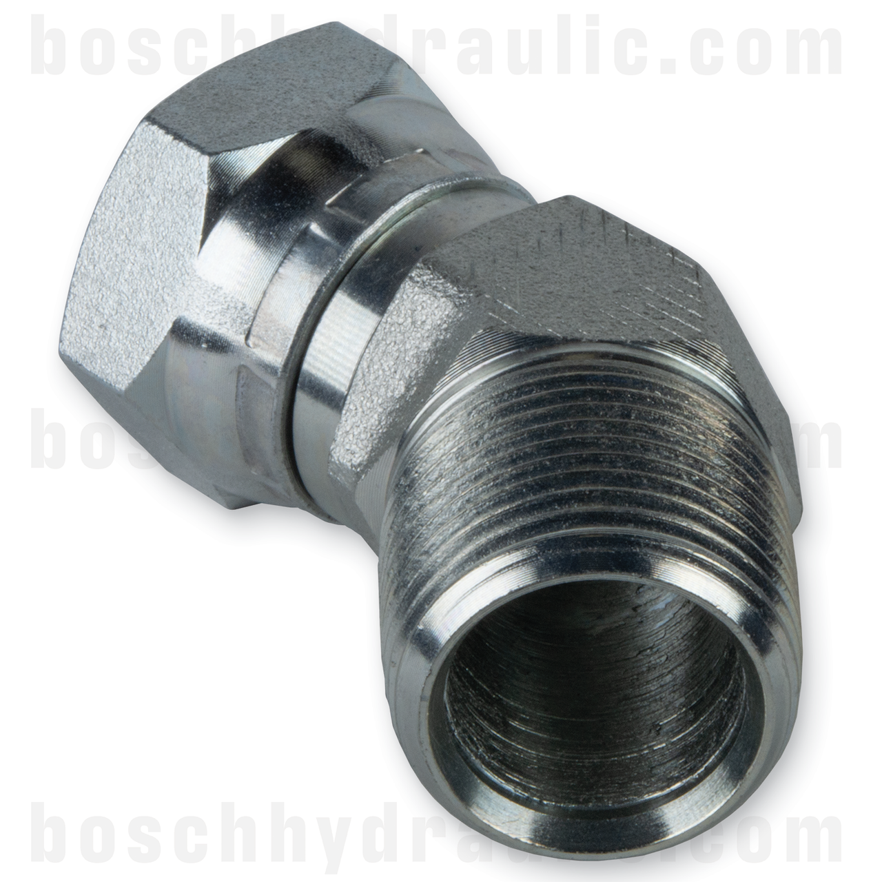-12 NPT MALE X -08 NPSM FEMALE 45°