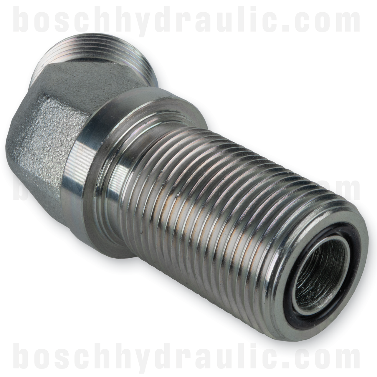 -24 ORFS BULKHEAD MALE X -24 ORFS MALE 45°