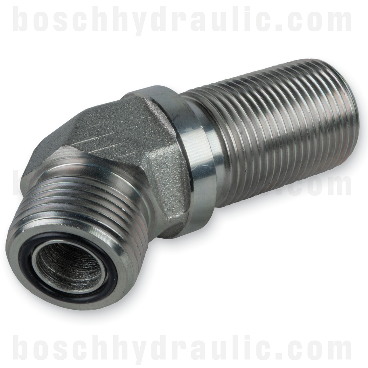 -12 ORFS BULKHEAD MALE X -12 ORFS MALE 45°