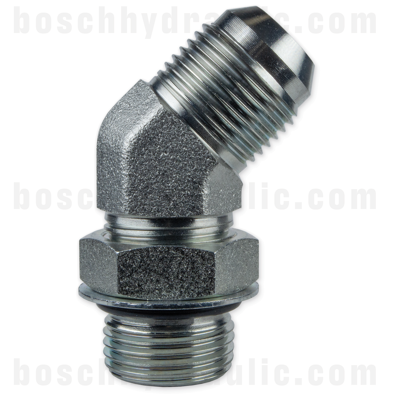 -08 ORB ADJUSTABLE MALE X -08 JIC MALE 45°