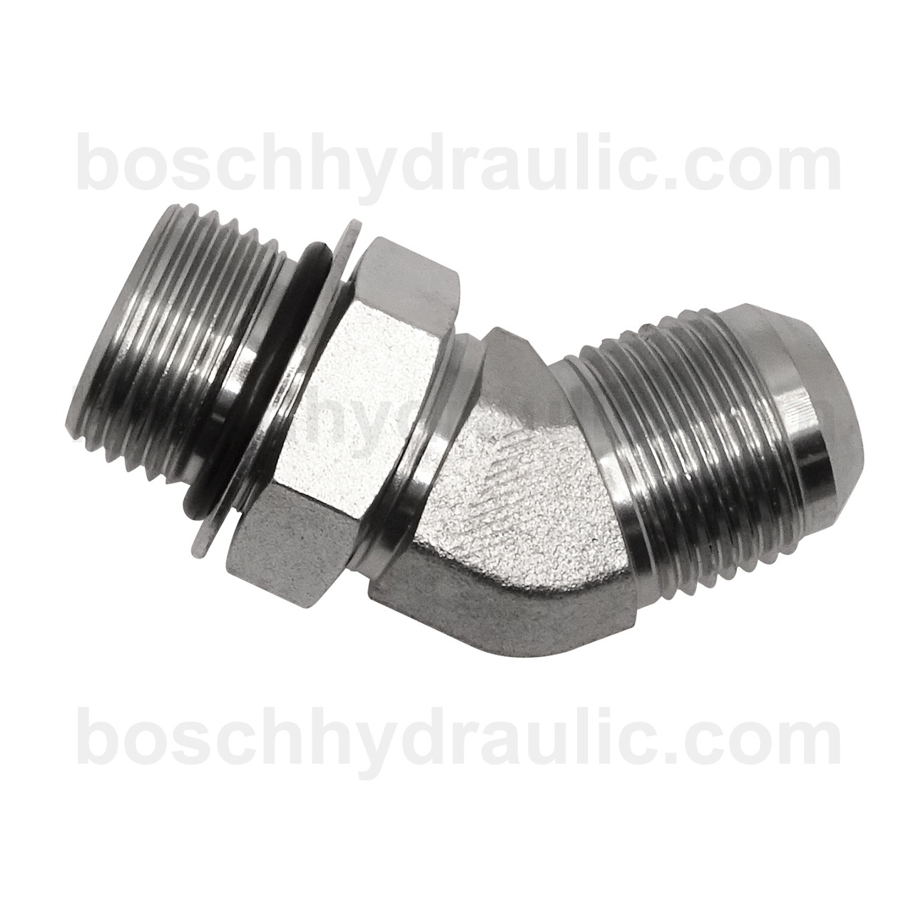 ORB ADJ M -08 X JIC M -10; 45° Elbow