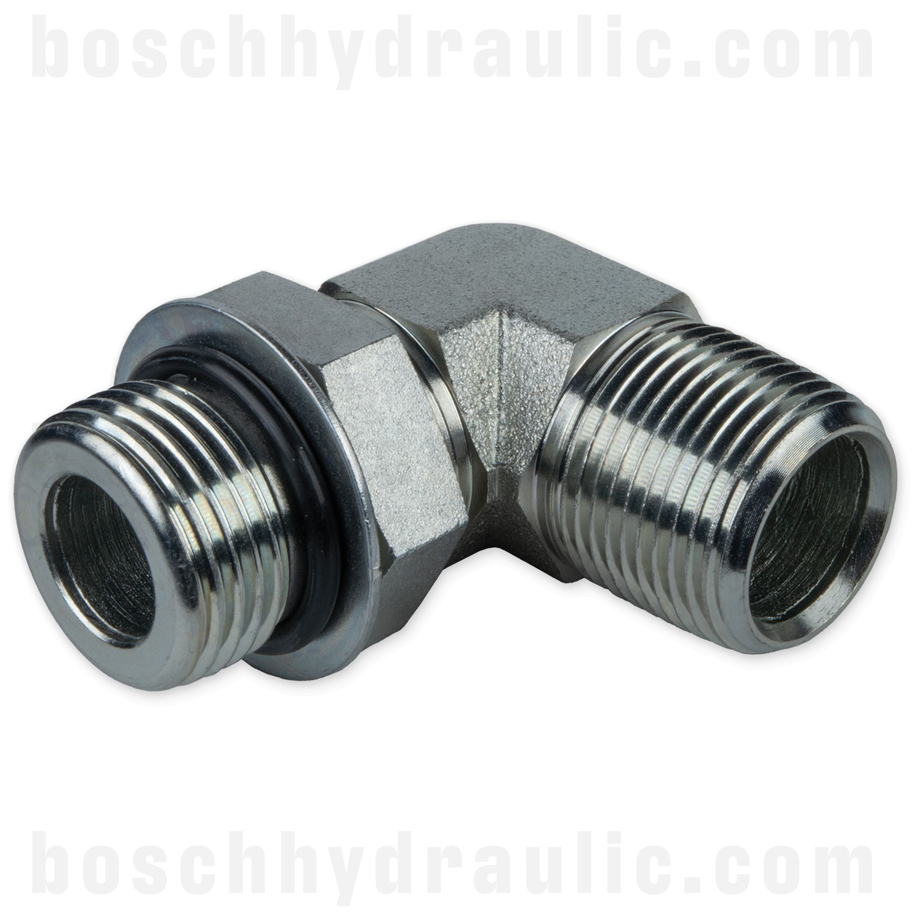 -04 ORB ADJUSTABLE MALE X -04 NPT MALE 90°