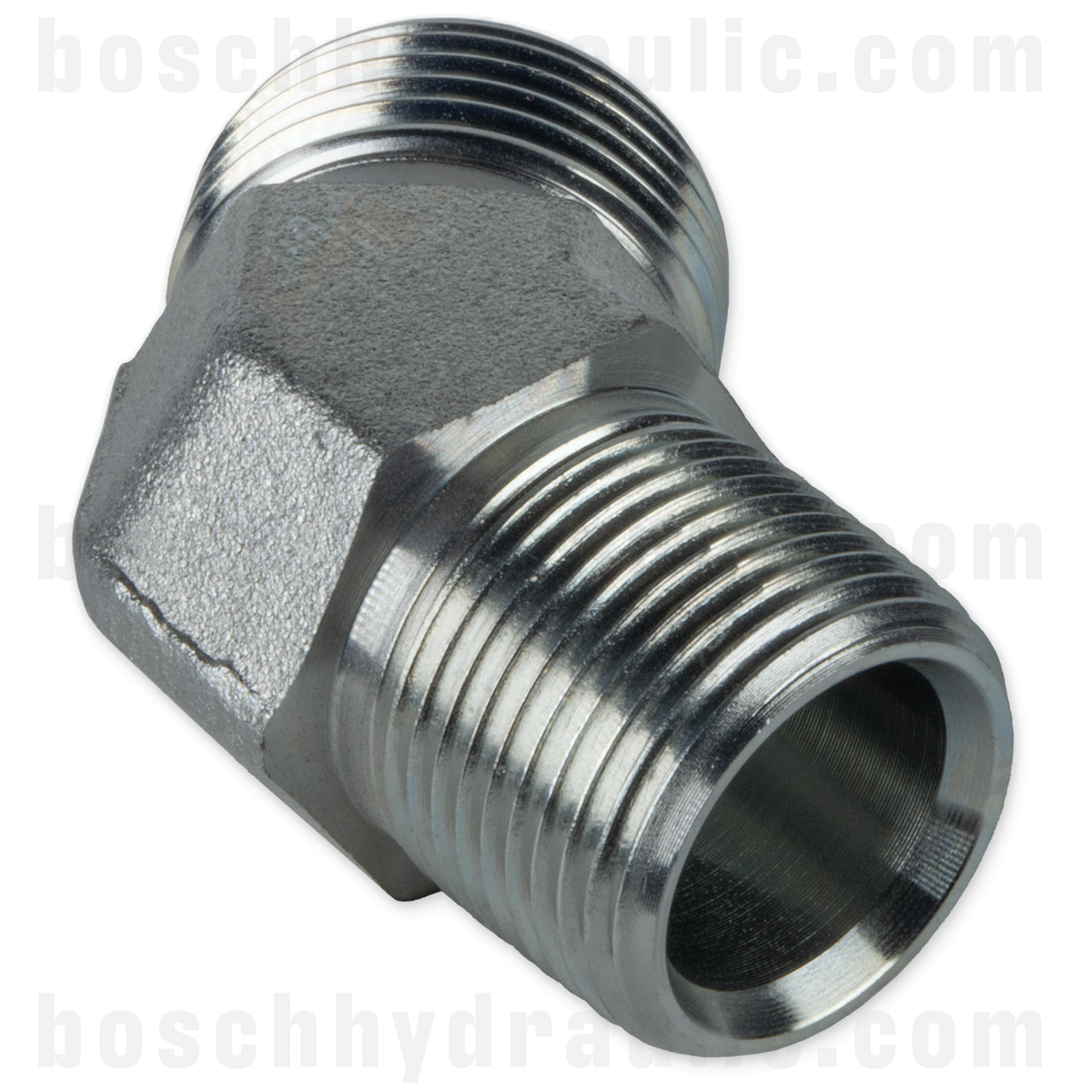 -12 NPT MALE X -12 ORFS MALE 45°