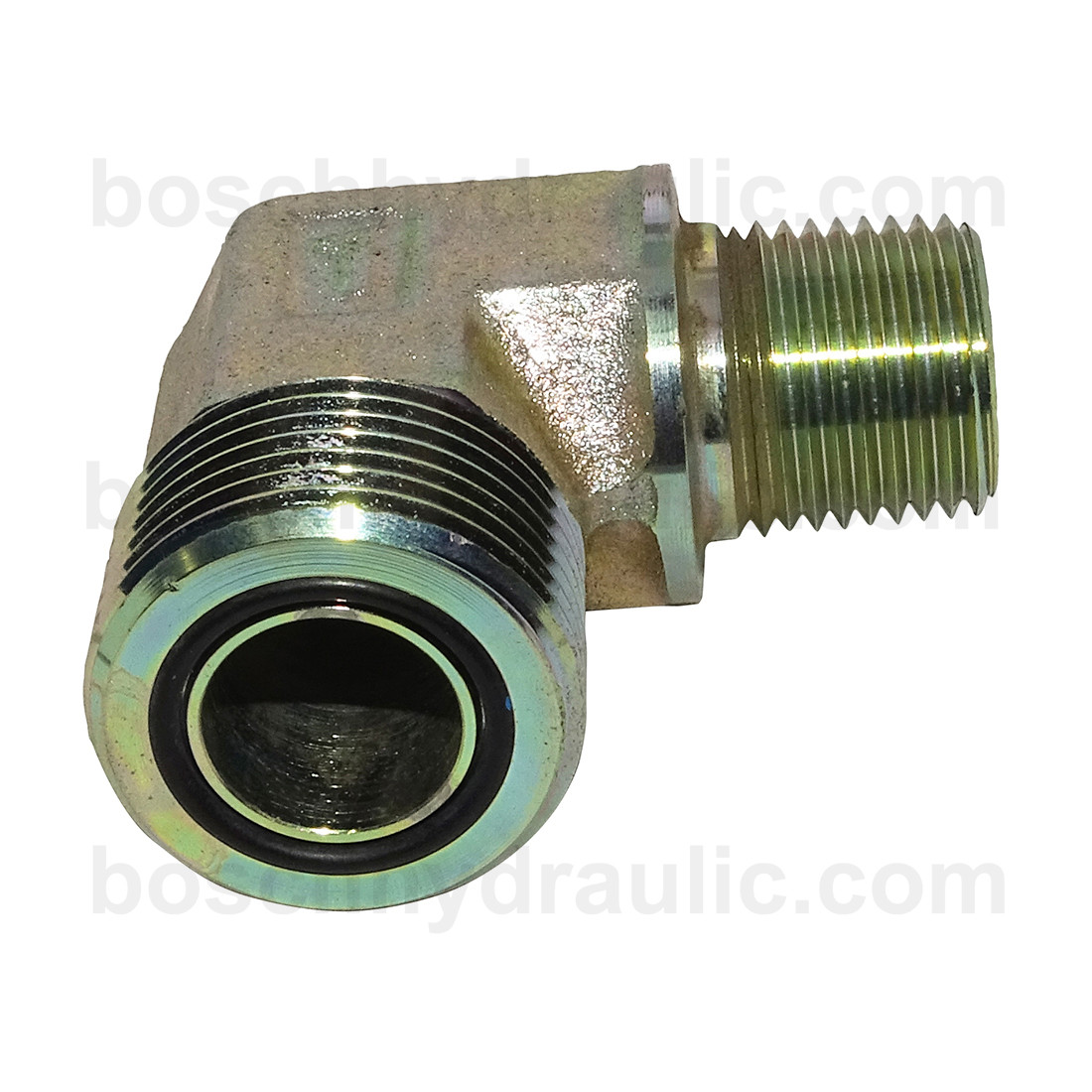 NPT M -08 X ORFS M -12; 90° Elbow