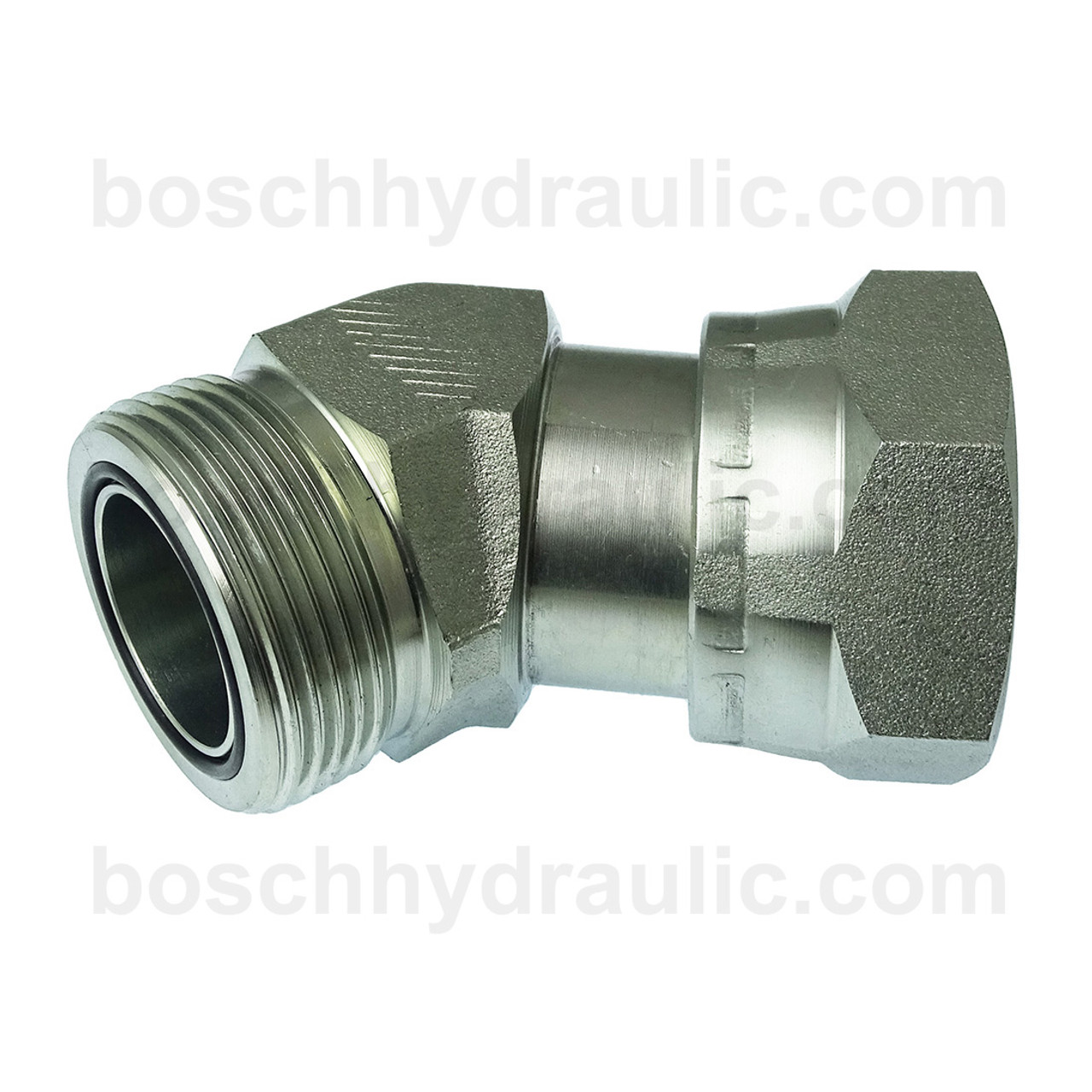 ORFS M -24 X ORFS F -24; 45° Elbow