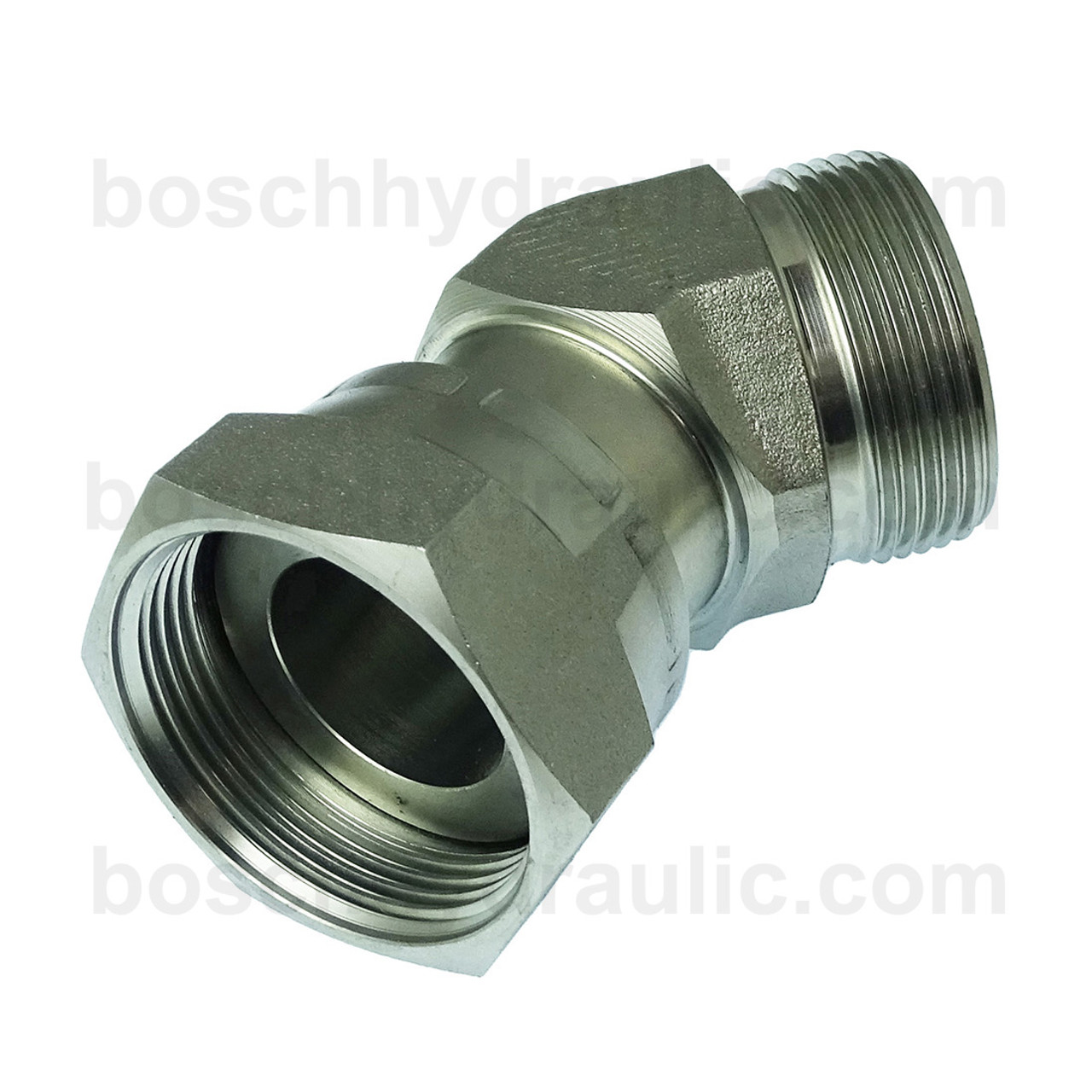 ORFS M -24 X ORFS F -24; 45° Elbow