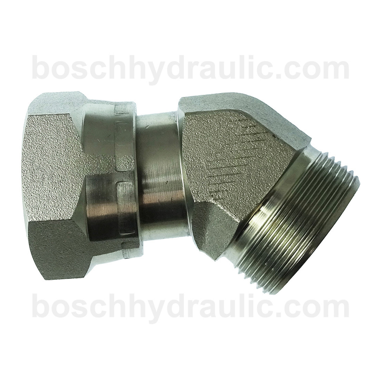 ORFS M -24 X ORFS F -24; 45° Elbow