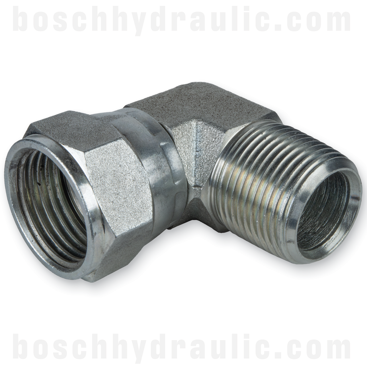 -08 NPT MALE X -10 JIC MALE BRANCH TEE