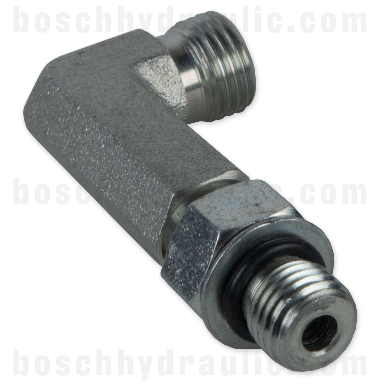 -08 ORB ADJUSTABLE MALE X -08 ORFS FEMALE 90°