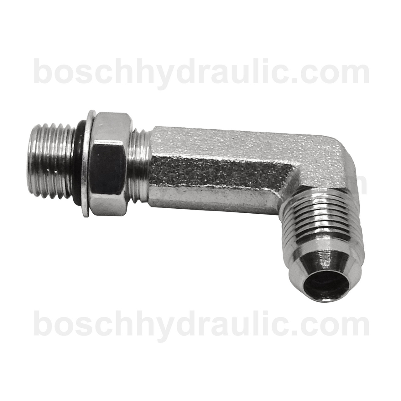 ORB ADJ M -06 X JIC M -06; 90° X-Long Elbow