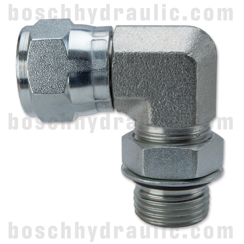 90° ORB ADJUSTABLE M -06 X JIC -06 F