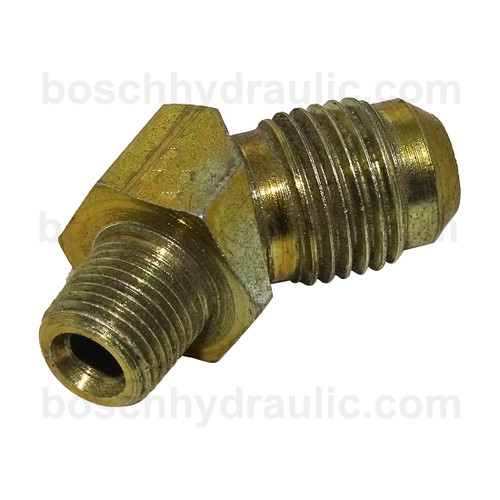 NPT M -02 X JIC M -06; 45° Elbow