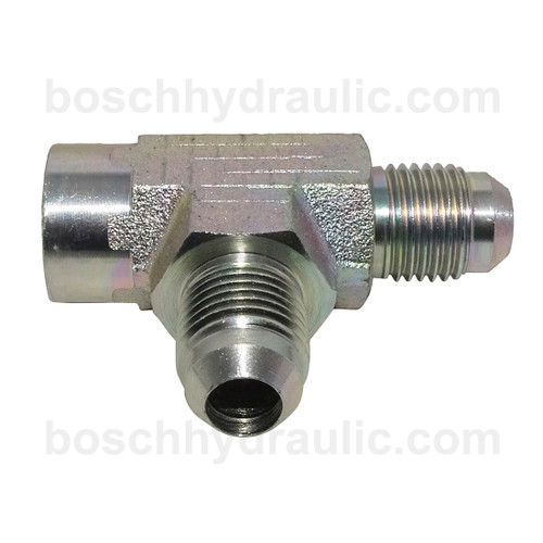 NPT F -04 X JIC M -06, RUN TEE
