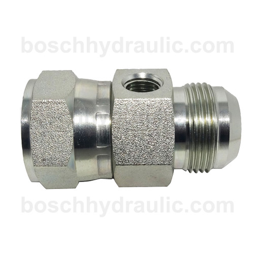JIC M x F -10 X NPT F -04, RUN TEE