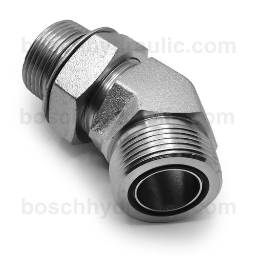 ORB ADJ M -10 X ORFS M -08; 45° Elbow