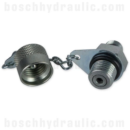 M10 X 1.5 O-RING MALE X M12.65 X 1.5 MALE PRESSURE TEST POINT