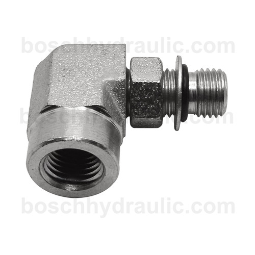 ORB ADJ M -04 X NPT F -02; 90° Elbow