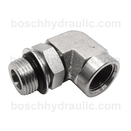 ORB ADJ M -16 X NPT F -16; 90° Elbow
