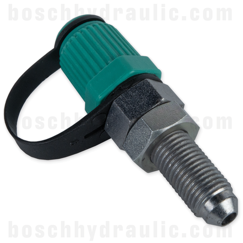 -04 JIC BULKHEAD MALE X M16 X 2.0 PRESSURE TEST POINT