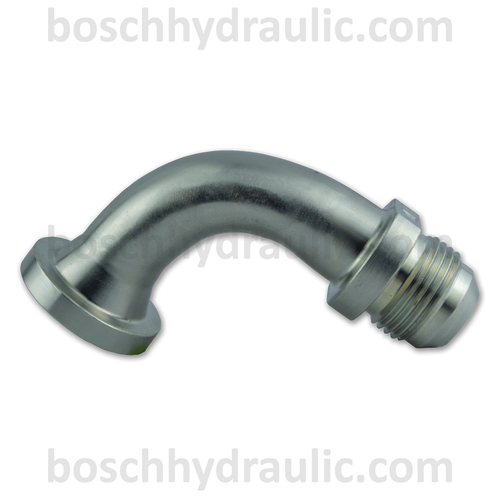 CODE 61 MALE -12 X JIC MALE -12; 90° BENT TUBE