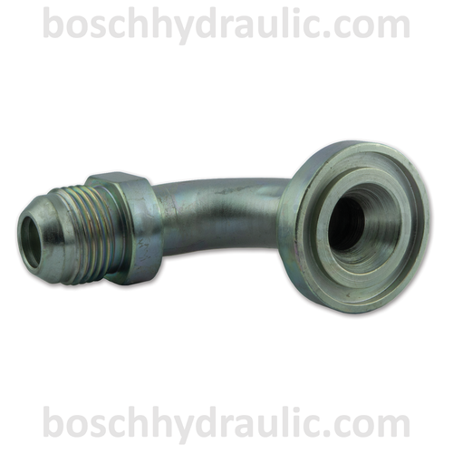 CODE 61 MALE -16 X JIC MALE -12; 90° BENT TUBE
