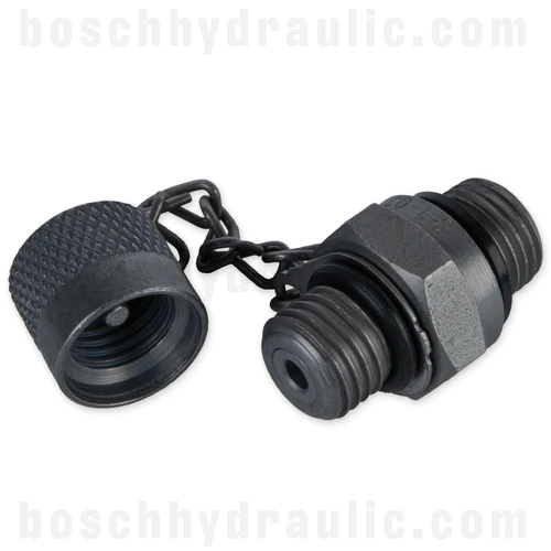 -04 BSPP MALE X M12.65 X 1.5 MALE PRESSURE TEST POINT