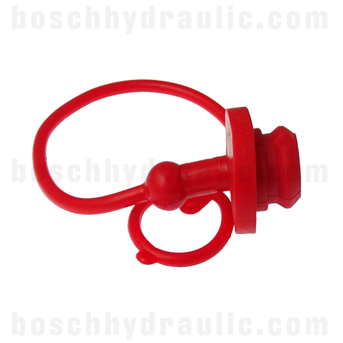 AG DUST PLUG-16, RED