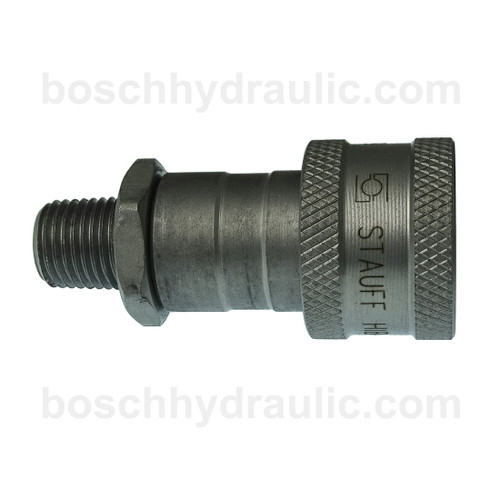 Jack Coupler -04 X NPTF -04 Male; Ball Valve