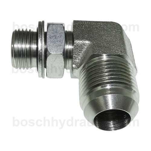 BSPP OR M -08 X JIC M -10; 90° Elbow