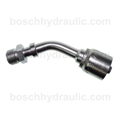 B2 SERIES: Hose -06 X INV FLARE M -07; 45° Elbow