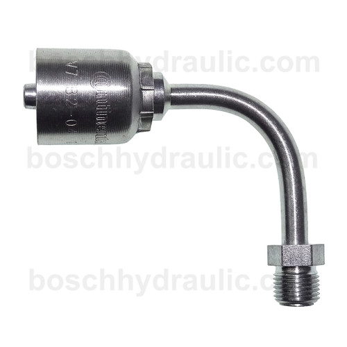 B2 SERIES: Hose -04 X INV FLARE M -04; 90° Elbow