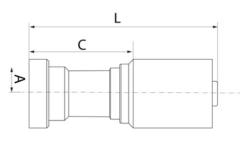 B2 SERIES: Hose -16 X CODE 61 -16