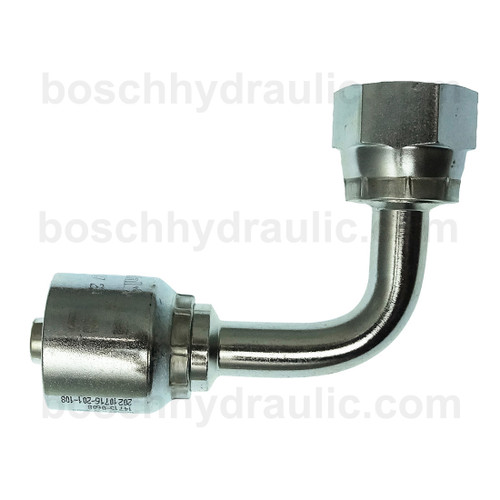 B2 SERIES: Hose -06 X ORFS F -08; 90° Elbow