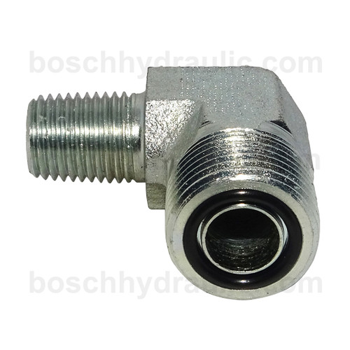 NPT M -06 X ORFS M -08; 90° Elbow