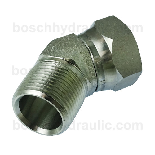 NPT M -16 X NPSM F -16; 45° Elbow
