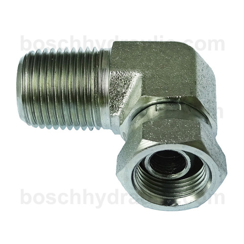 NPT M -08 X NPSM F -06; 90° Elbow