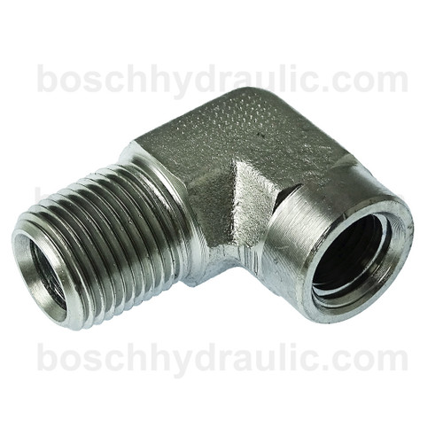 NPT M -08 X NPT F -06; 90° Elbow NPT M -08 X NPT F -06; 90° Elbow