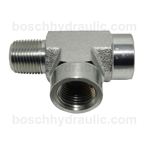 NPT M -06 X NPT F -06, RUN TEE