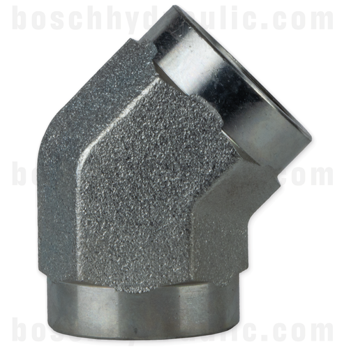-06 NPT FEMALE X -06 NPT FEMALE 45°