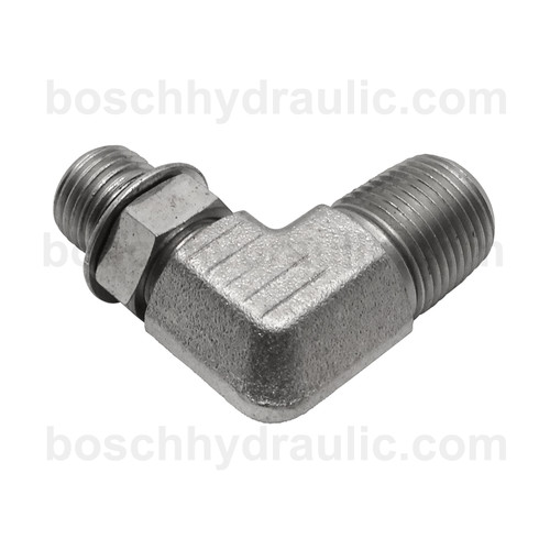 ORB ADJ M -12 X NPT M -12; 90° Elbow