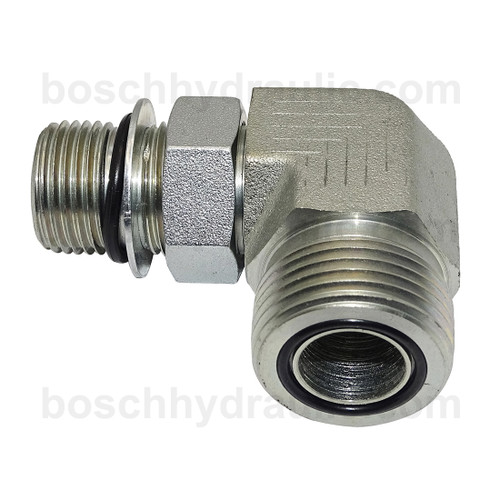 ORB ADJ M -10 X ORFS M -12; 90° Elbow ORB ADJ M -10 X ORFS M -12; 90° Elbow