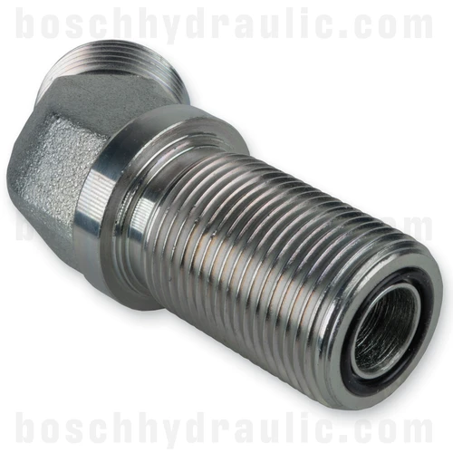 -06 ORFS BULKHEAD MALE X -06 ORFS MALE 45°
